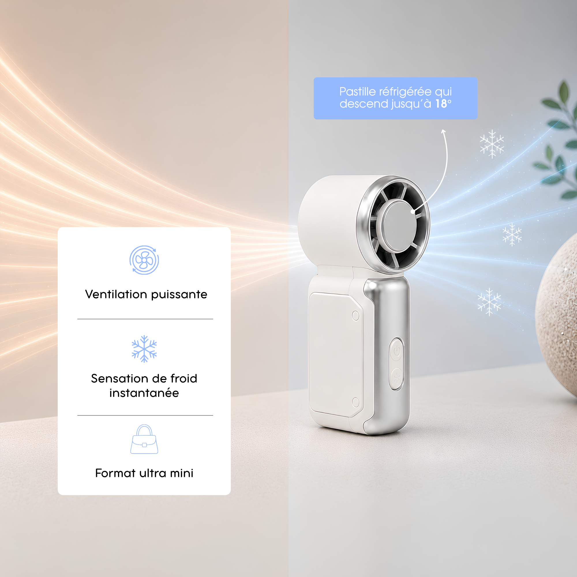 Climatiseur portable - L'ultra mini