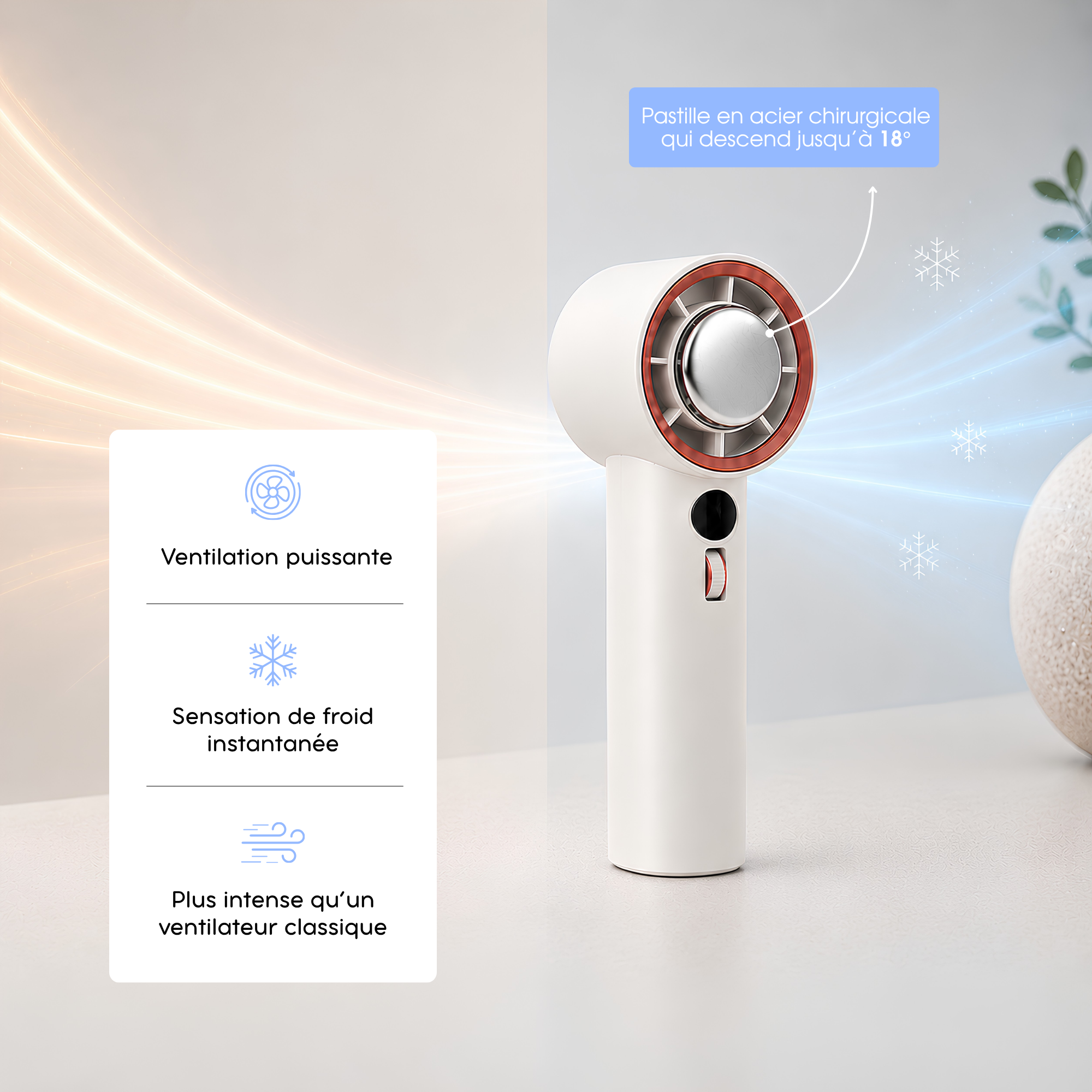 Climatiseur portable - L'ultra compact