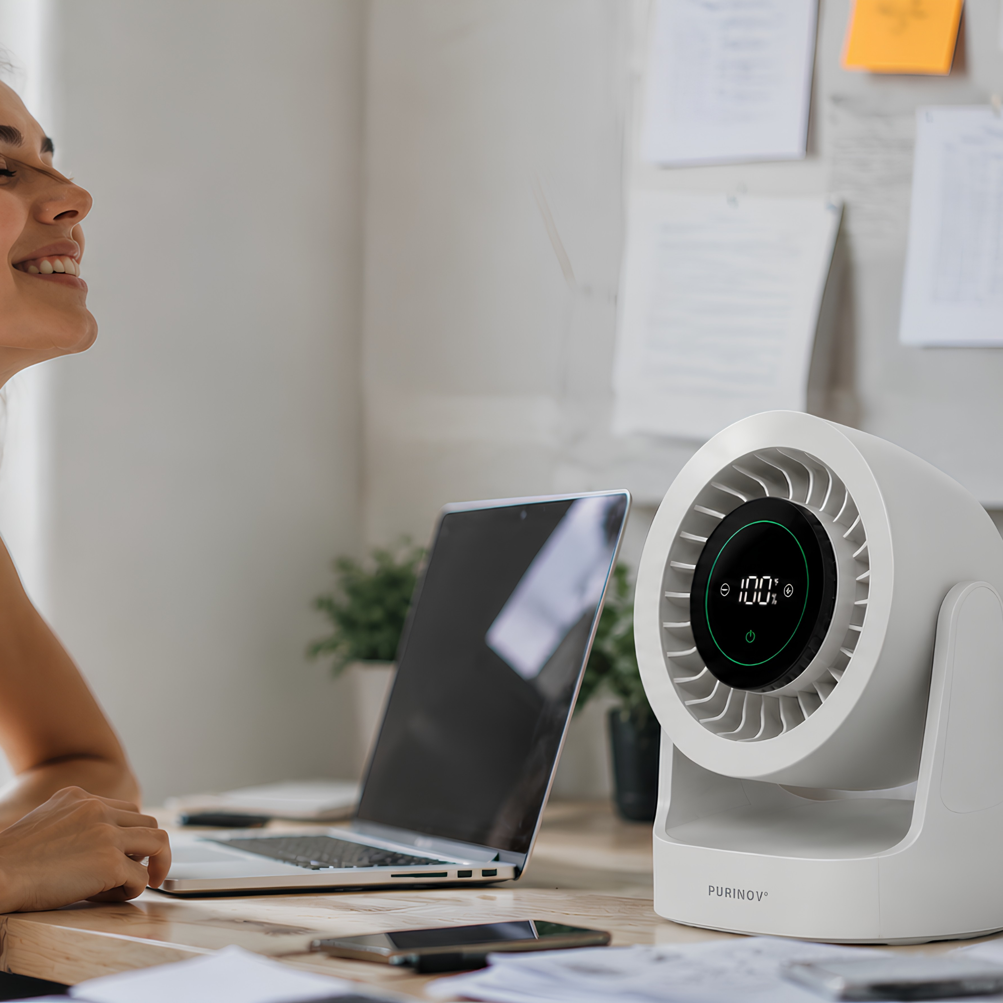 Ventilateur de bureau - L'Ultra silencieux