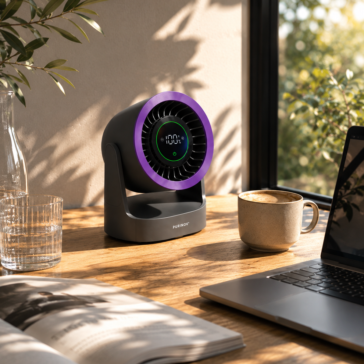 Ventilateur de bureau - L'Ultra silencieux